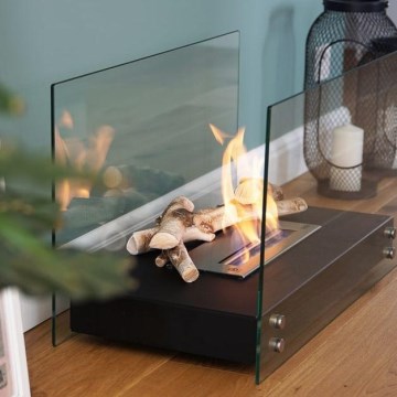 Kratki - Lareira BIO 40,2x70 cm 2kW preto