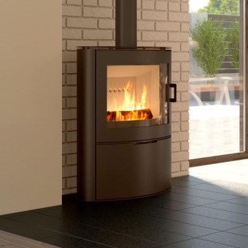 Kratki - Lareira de aço 10kW 150mm