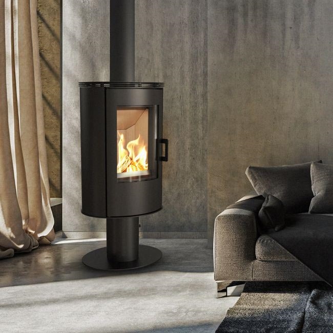 Kratki - Lareira de aço 8kW 150mm