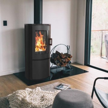 Kratki - Lareira de aço 8kW 150mm