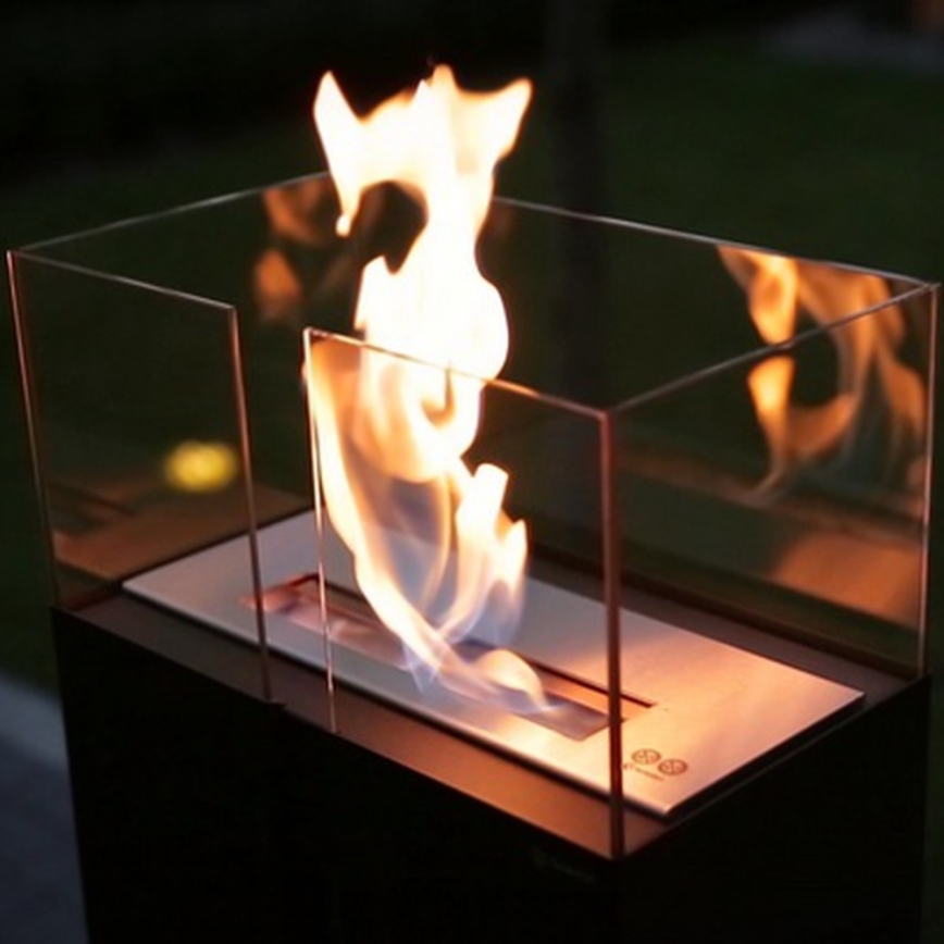 Kratki - Lareira BIO 113,6x35,9 cm 2kW preto
