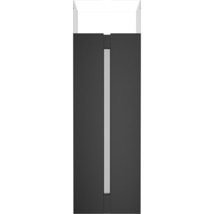 Kratki - Lareira BIO 113,6x35,9 cm 2kW preto