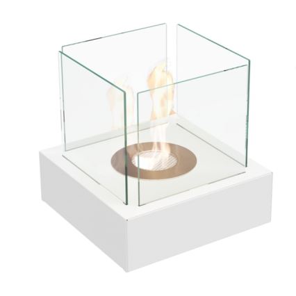 Kratki - Lareira BIO 30,3x30 cm 1kW branco