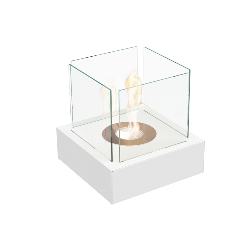 Kratki - Lareira BIO 30,3x30 cm 1kW branco
