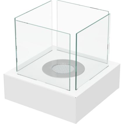 Kratki - Lareira BIO 30,3x30 cm 1kW branco