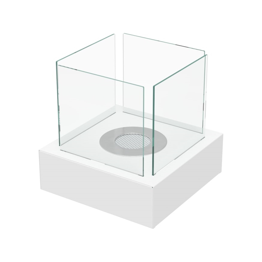 Kratki - Lareira BIO 30,3x30 cm 1kW branco