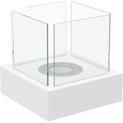 Kratki - Lareira BIO 30,3x30 cm 1kW branco