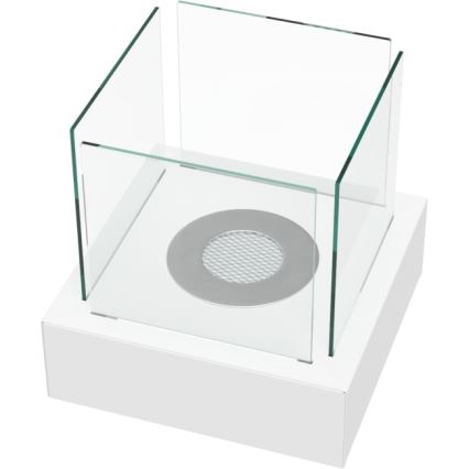 Kratki - Lareira BIO 30,3x30 cm 1kW branco