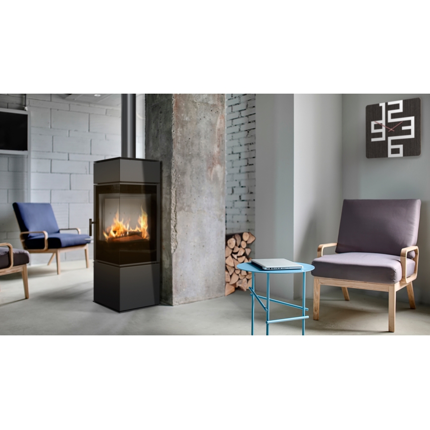 Kratki - Lareira de aço 8kW 150mm