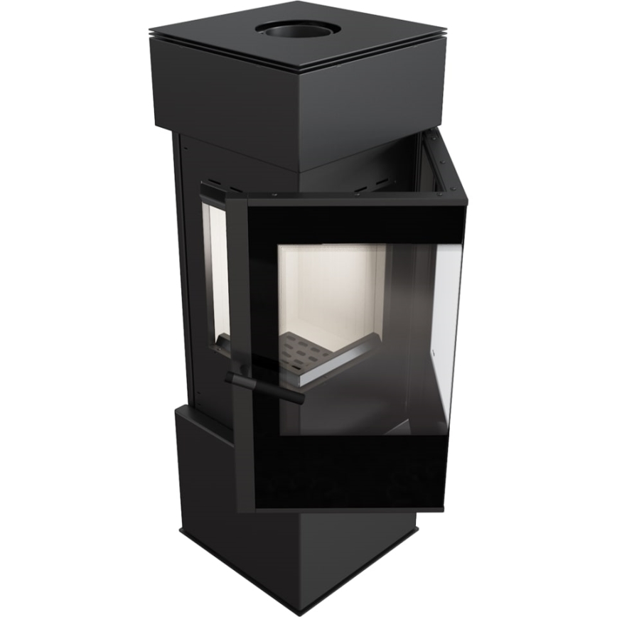 Kratki - Lareira de aço 8kW 150mm