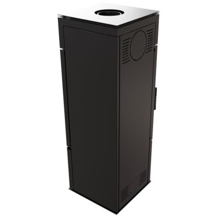 Kratki - Lareira de aço 8kW 150mm