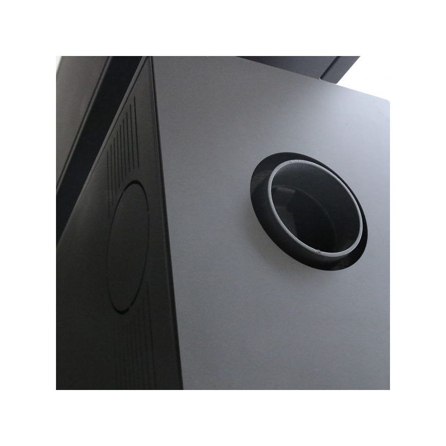 Kratki - Lareira de aço 8kW 150mm