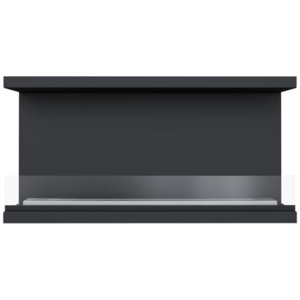Kratki - Lareira incorporada BIO 50x100 cm 7kW preto