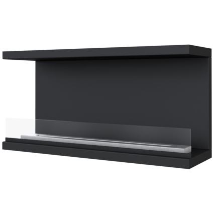 Kratki - Lareira incorporada BIO 50x100 cm 7kW preto
