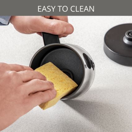 Krups - Espumador de leite 300ml preto