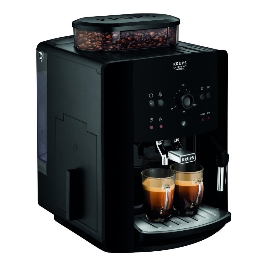 Krups - Máquina de café automática ARABICA 1450W/230V preto