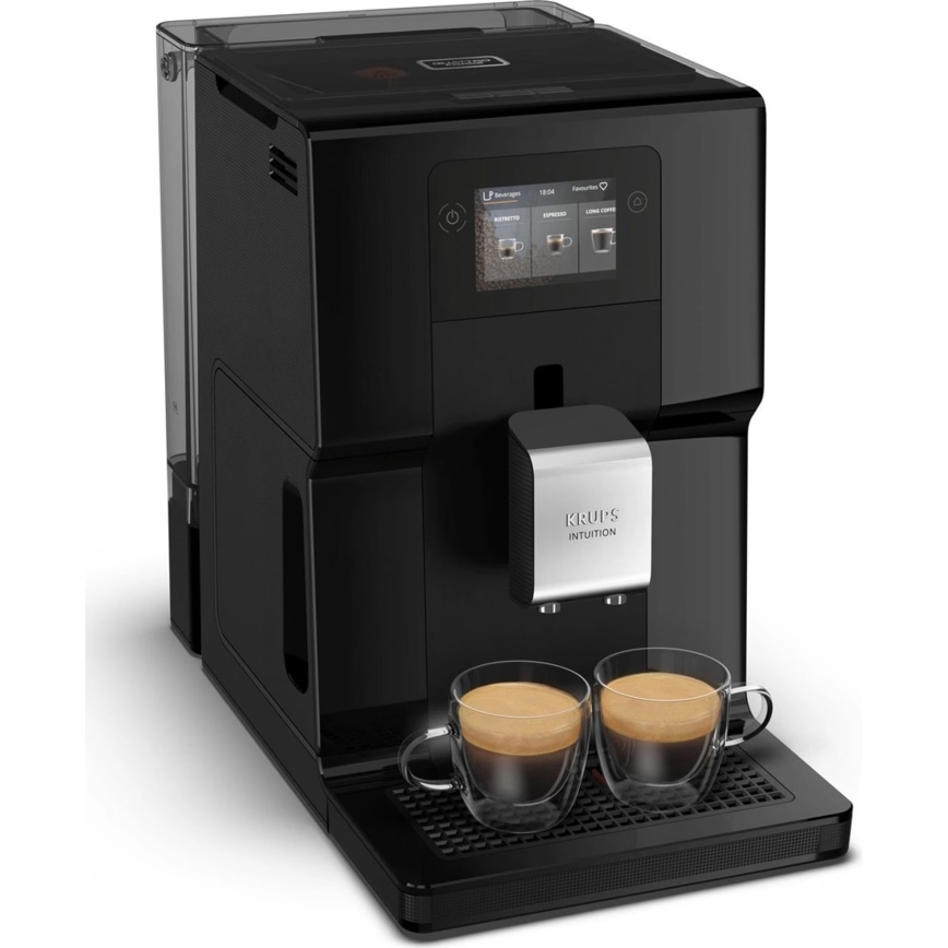 Krups - Máquina de café automática com milk contentor INTUITION PREFERENCE 1450W/230V preto