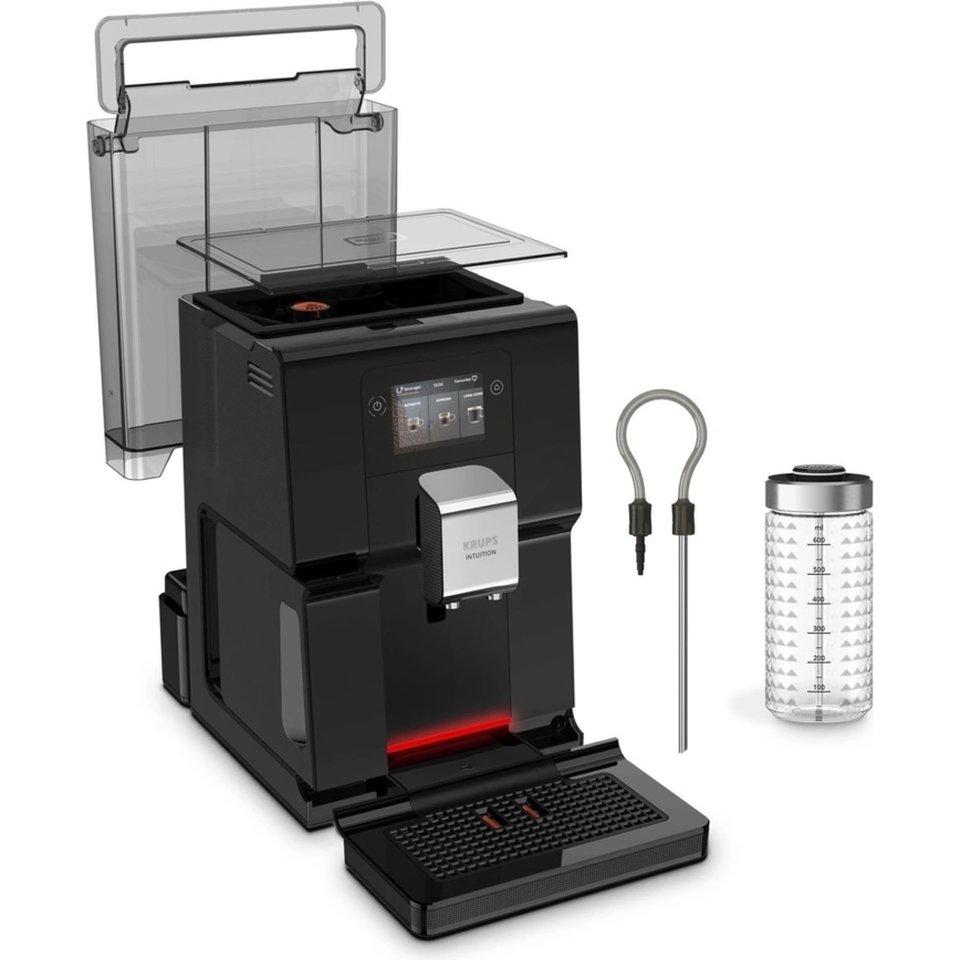 Krups - Máquina de café automática com milk contentor INTUITION PREFERENCE 1450W/230V preto