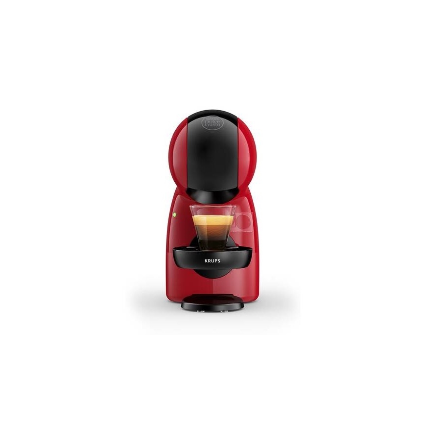 Krups - Máquina de café de cápsulas NESCAFÉ DOLCE GUSTO PICCOLO XS 1600W vermelho