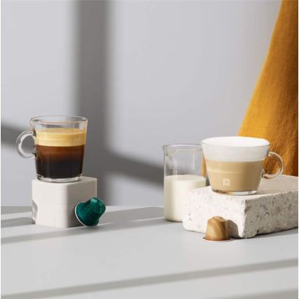 Krups - Máquina de café de cápsulas NESPRESSO Essenza mini 1310W/230V branco