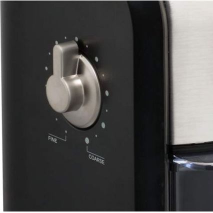Krups - Triturador elétrico de café em grão 110W/230V aço inoxidável/preto