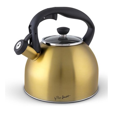 Lamart - Chaleira de 2,5 l dourado/aço inoxidável