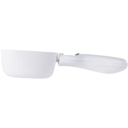 Lamart - Colher de pesagem com ecrã LCD, 2x AAA, branca