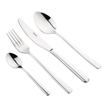 Lamart - Conjunto de talheres de aço inoxidável 24 pcs