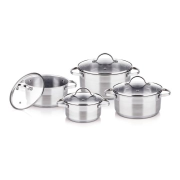 Lamart - Conjunto de utensílios de cozinha 8 pcs de aço inoxidável