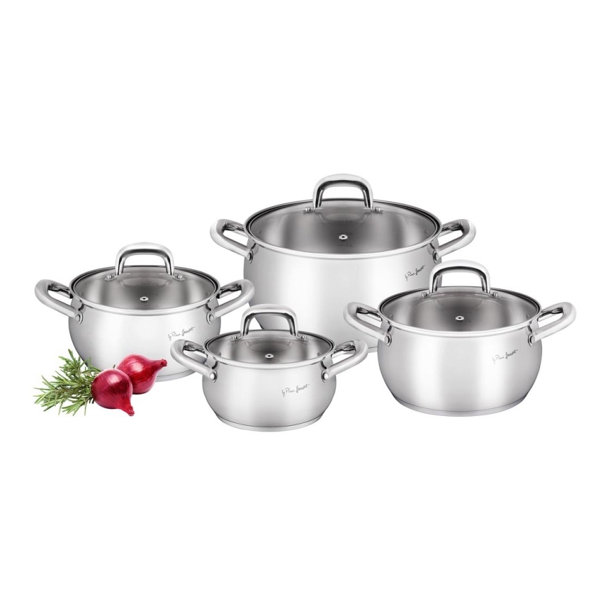 Lamart - Conjunto de utensílios de cozinha 8 pcs de aço inoxidável