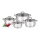 Lamart - Conjunto de utensílios de cozinha 8 pcs de aço inoxidável