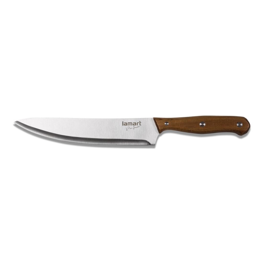 Lamart - Faca de cozinha 30,5 cm acácia