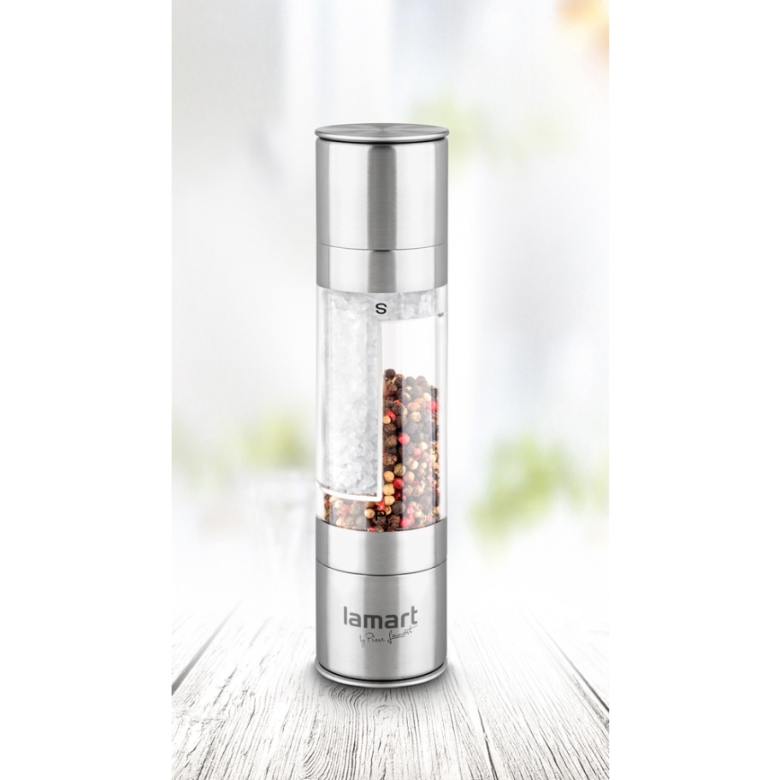 Lamart - Moedor de especiarias 2x 100 ml