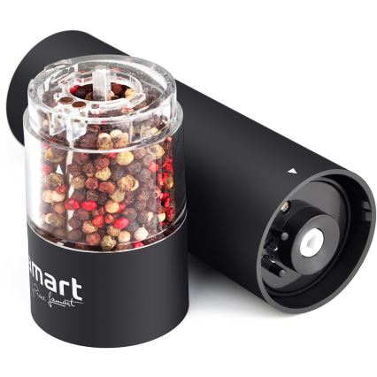 Lamart - Moedor elétrico de especiarias 4xAA preto