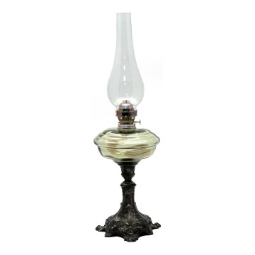 Lâmpada a petróleo BOHUMILA 54 cm verde floresta