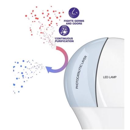 Lâmpada antibacteriana LED B40 E14/4,9W/230V 2700K - Osram