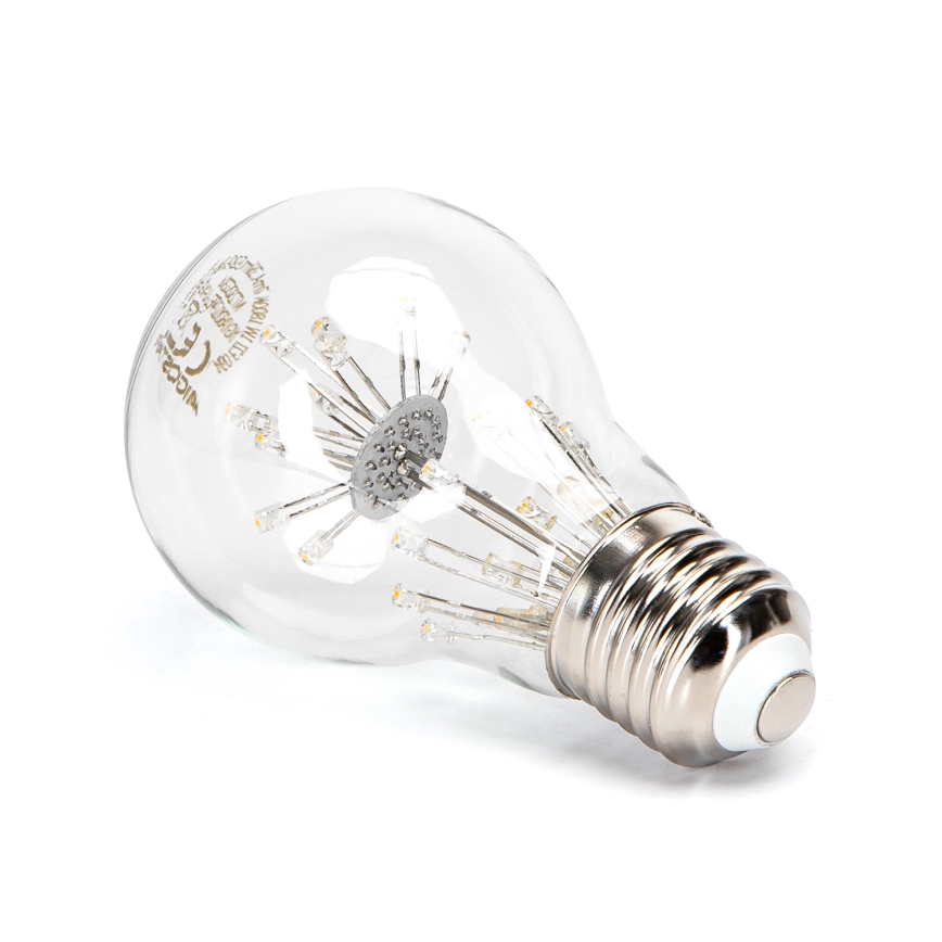 Lâmpada com Filamento LED A60 E27/1W/230V 1800K - Aigostar