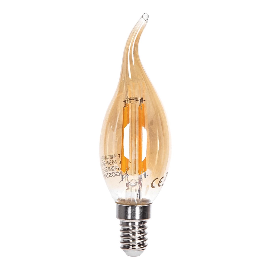 Lâmpada com Filamento LED C35 E14/4W/230V 2200K - Aigostar