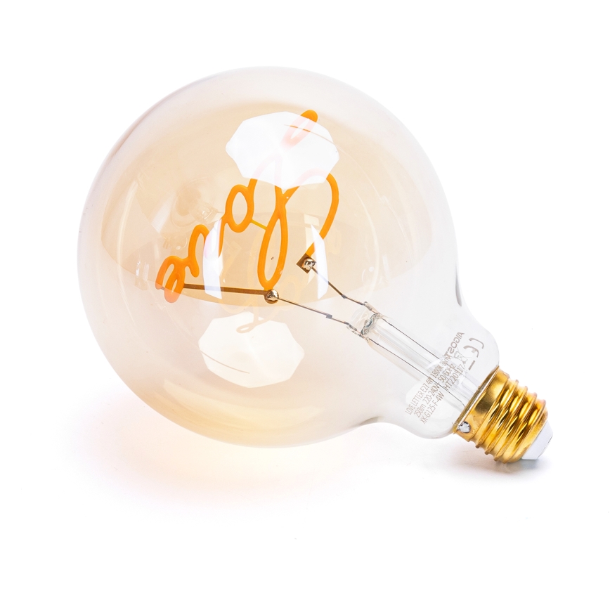 Lâmpada com Filamento LED E27/4W/230V 1800K amor - Aigostar