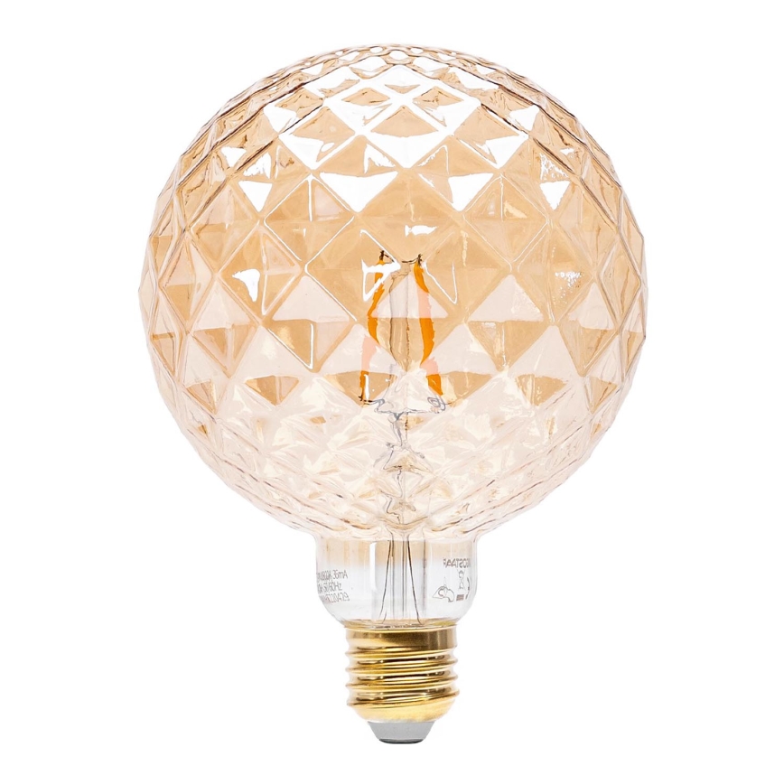 Lâmpada com Filamento LED E27/4W/230V 1800K ananás - Aigostar