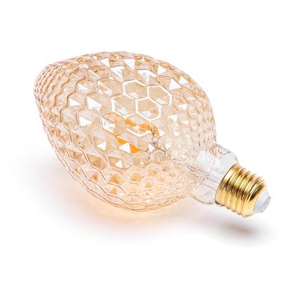 Lâmpada com Filamento LED E27/4W/230V 1800K morango - Aigostar