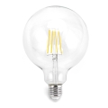 Lâmpada com Filamento LED G125 E27/6W/230V 2700K - Aigostar