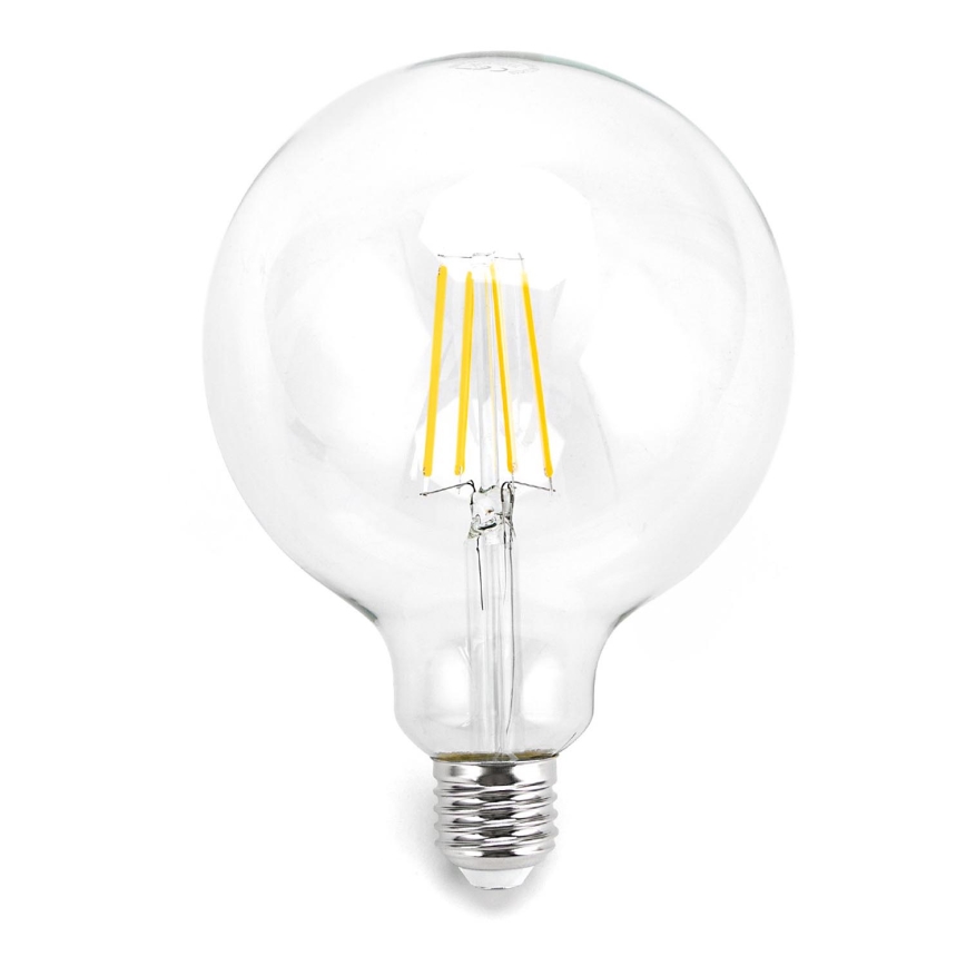 Lâmpada com Filamento LED G125 E27/6W/230V 2700K - Aigostar