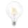 Lâmpada com Filamento LED G125 E27/6W/230V 2700K - Aigostar