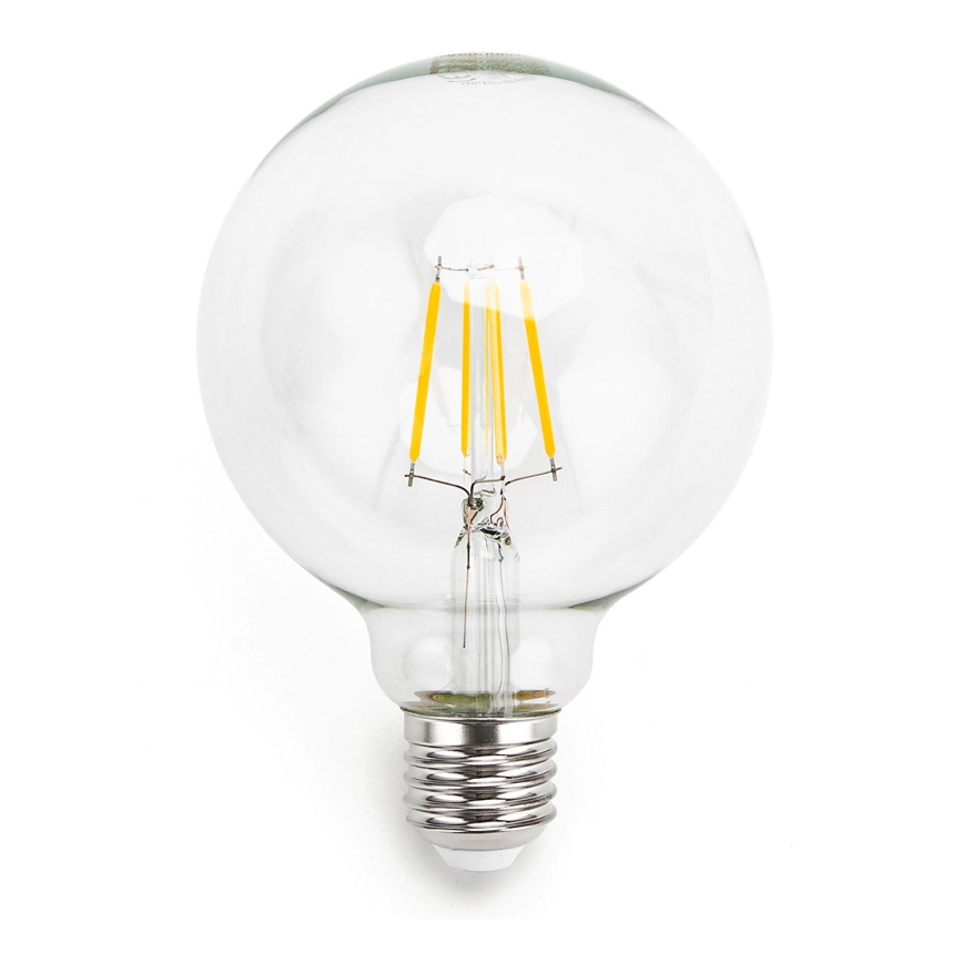 Lâmpada com filamento LED G95 E27/4W/230V 2700K - Aigostar
