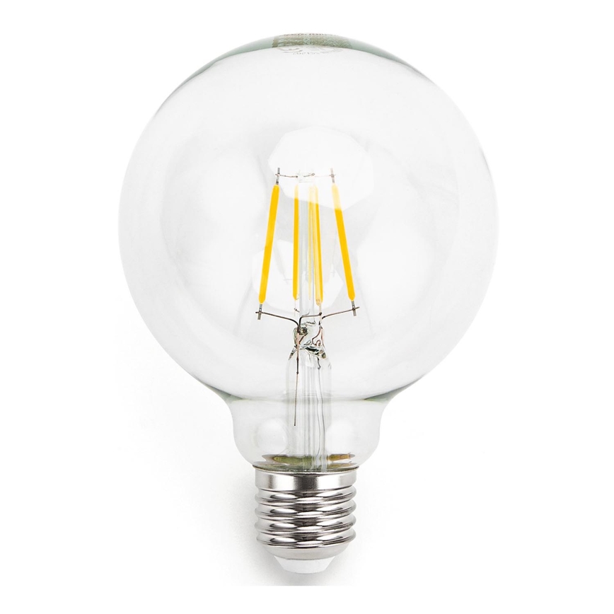 Lâmpada com FILAMENTO LED G95 E27/6W/230V 2700K - Aigostar