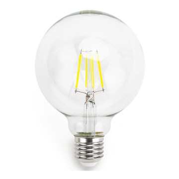 Lâmpada com FILAMENTO LED G95 E27/6W/230V 6500K - Aigostar