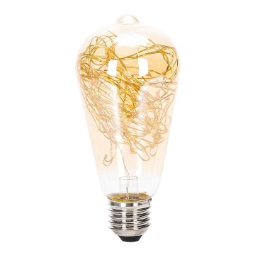 Lâmpada com Filamento LED ST64 E27/1,2W/230V 2500K - Aigostar