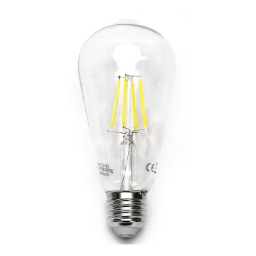 Lâmpada com FILAMENTO LED ST64 E27/6W/230V 6500K - Aigostar