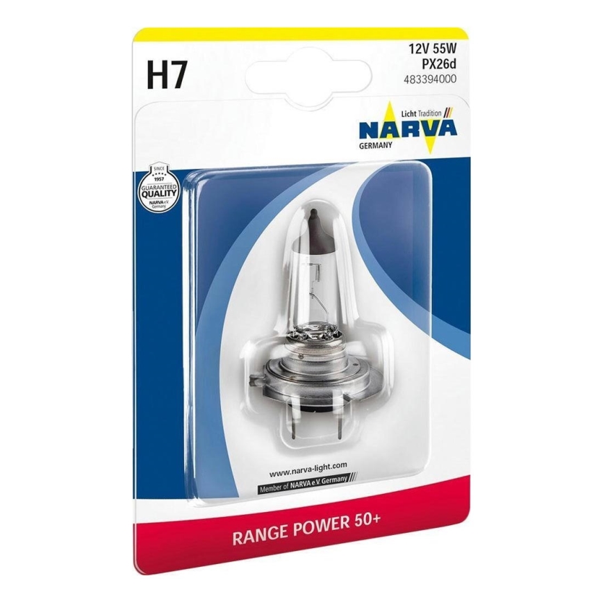 Lâmpada de carro H7 PX26d/55W/12V - Narva 48339RPNVAB1